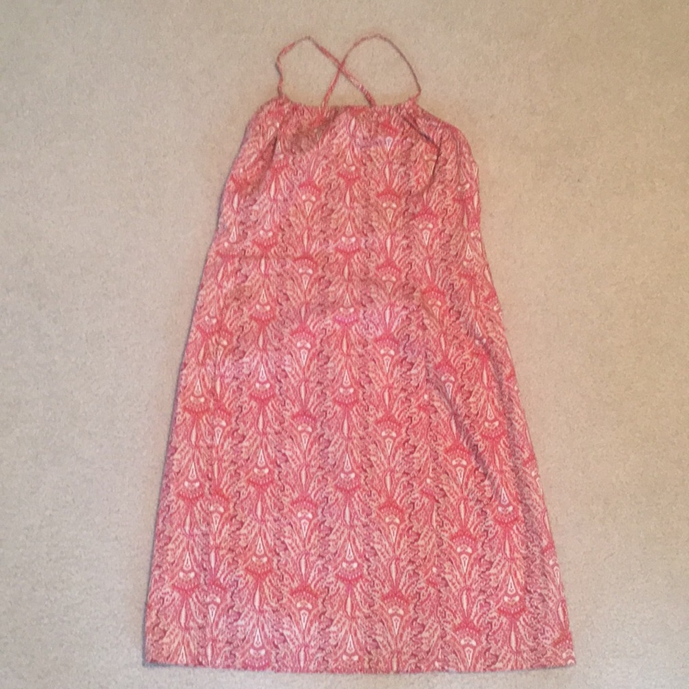 Paisley sundress.  Unlined